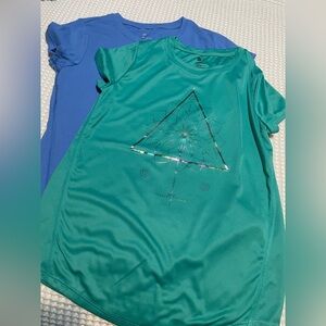 All In Motion - Teal and Blue T-Shirts